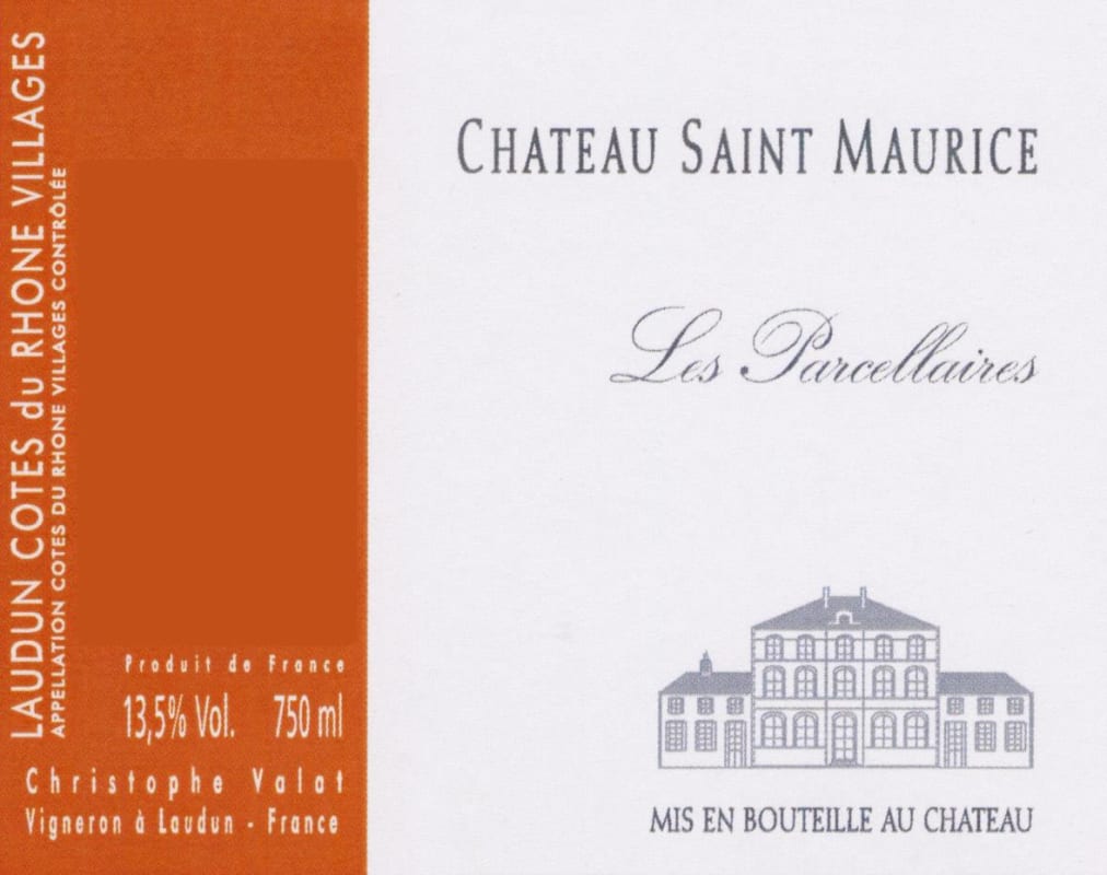 Chateau Saint Maurice Les Parcellaires 2005 Front Label