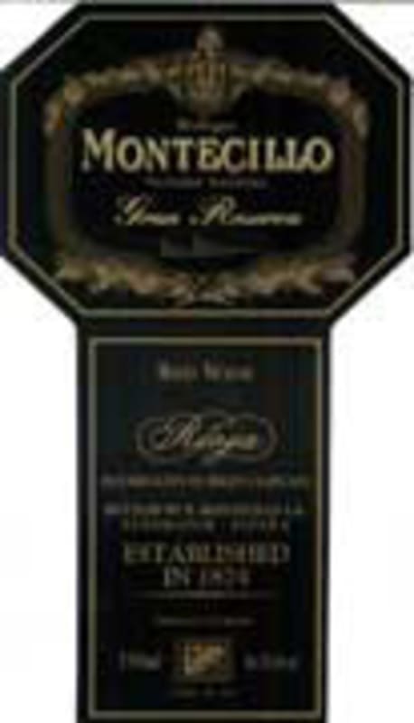 Bodegas Montecillo Gran Reserva 2001 Front Label