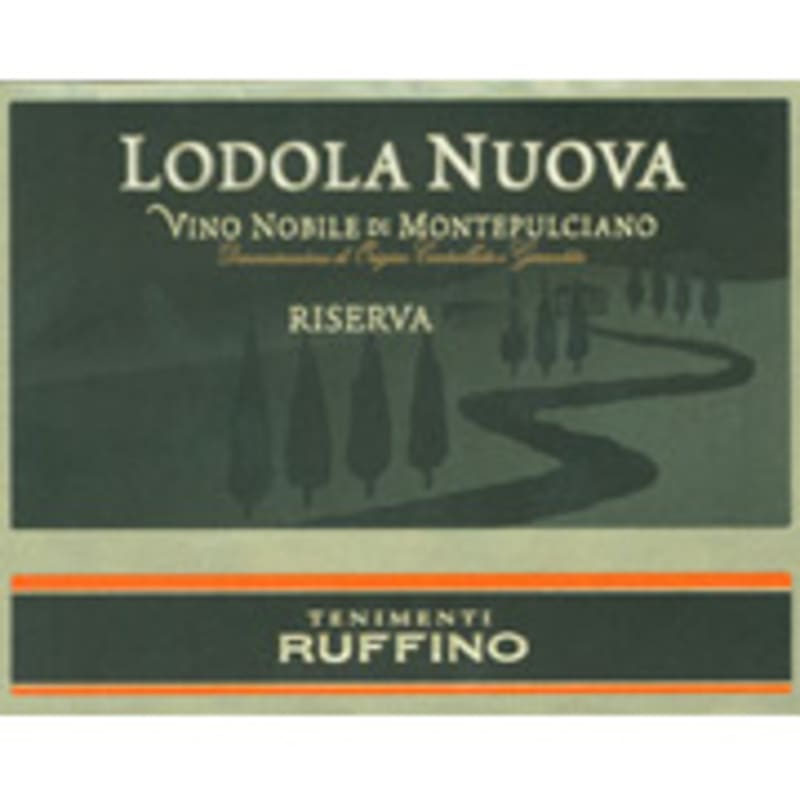 Ruffino Lodola Nuova Vino Nobile di Montepulciano Riserva 2001 Front Label