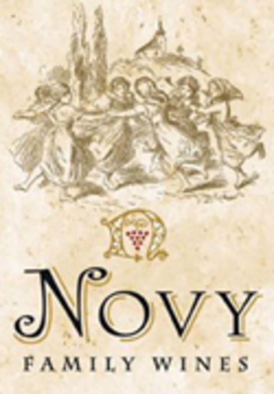 Novy Santa Lucia Highlands Syrah 2005 Front Label