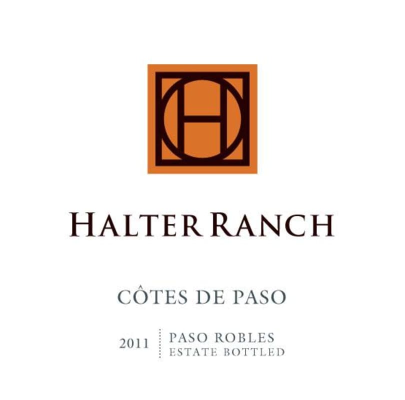 Halter Ranch Cotes de 2011 Front Label