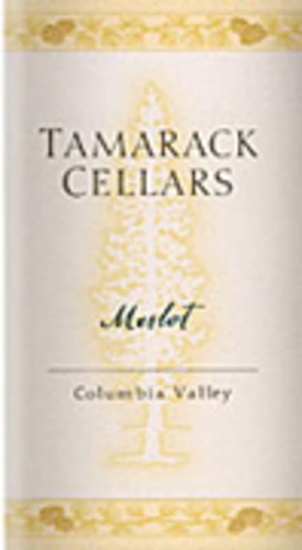 Tamarack Cellars Merlot 2005 Front Label