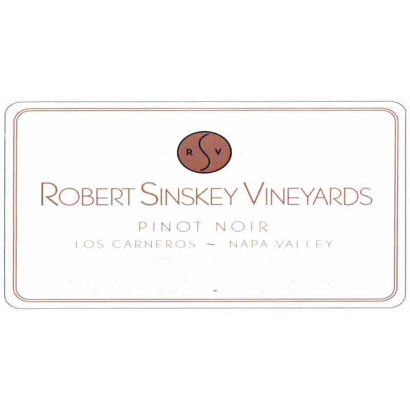 Robert Sinskey Los Carneros Pinot Noir 2006 Front Label