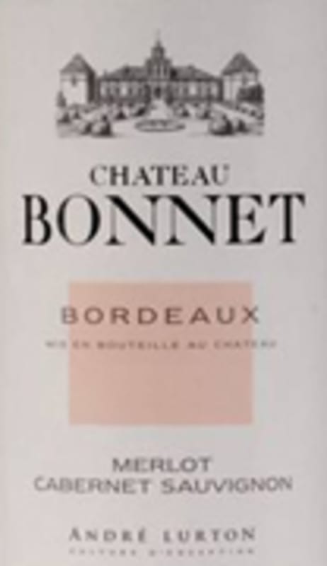 Chateau Bonnet Rouge 2004 Front Label