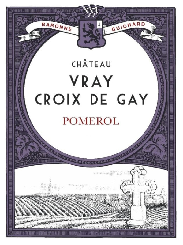Chateau Siaurac Croix de Gay 2015 Front Label
