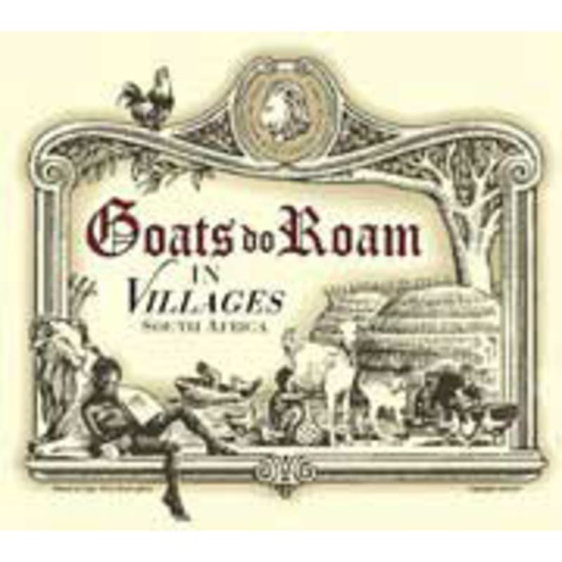 Goats do Roam In Villages Red 2006 Front Label