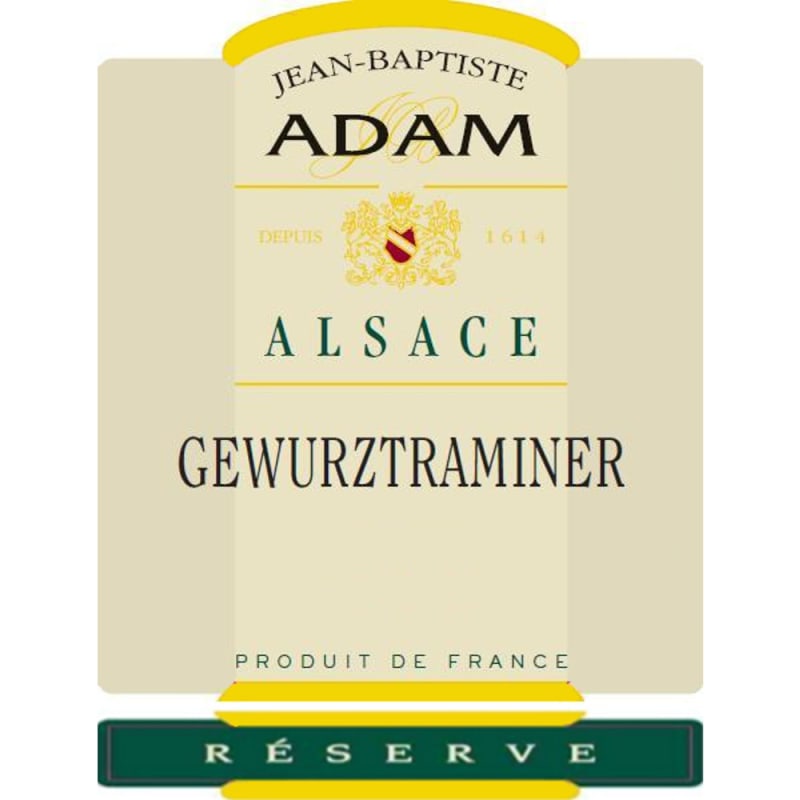 Jean-Baptiste Adam Reserve Gewurztraminer 2006 Front Label