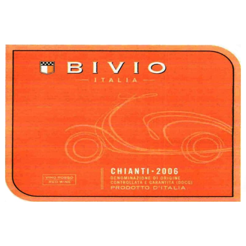Bivio Chianti 2006 Front Label
