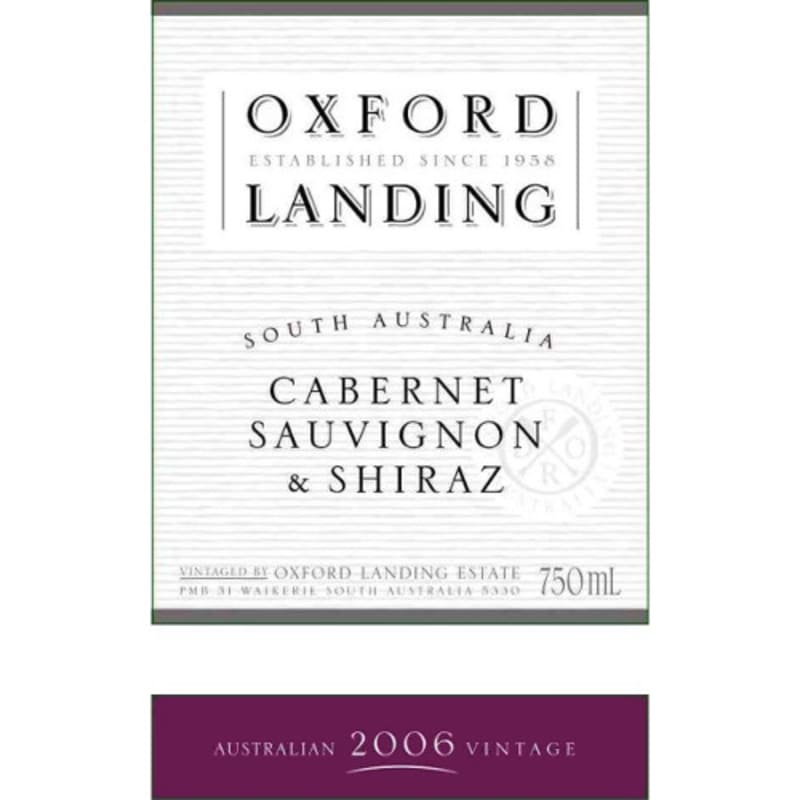 Oxford Landing Cabernet Sauvignon-Shiraz 2006 Front Label