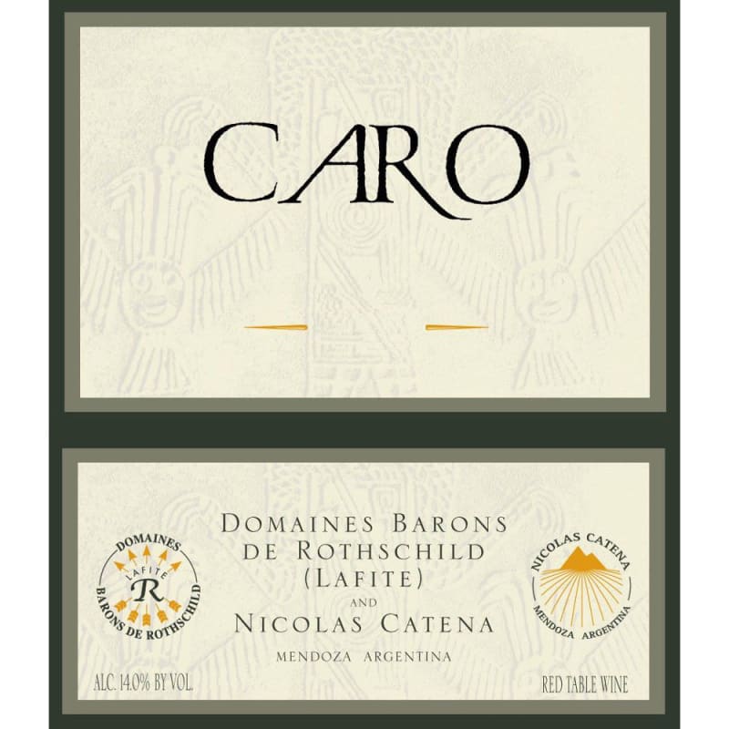 CARO 2005 Front Label