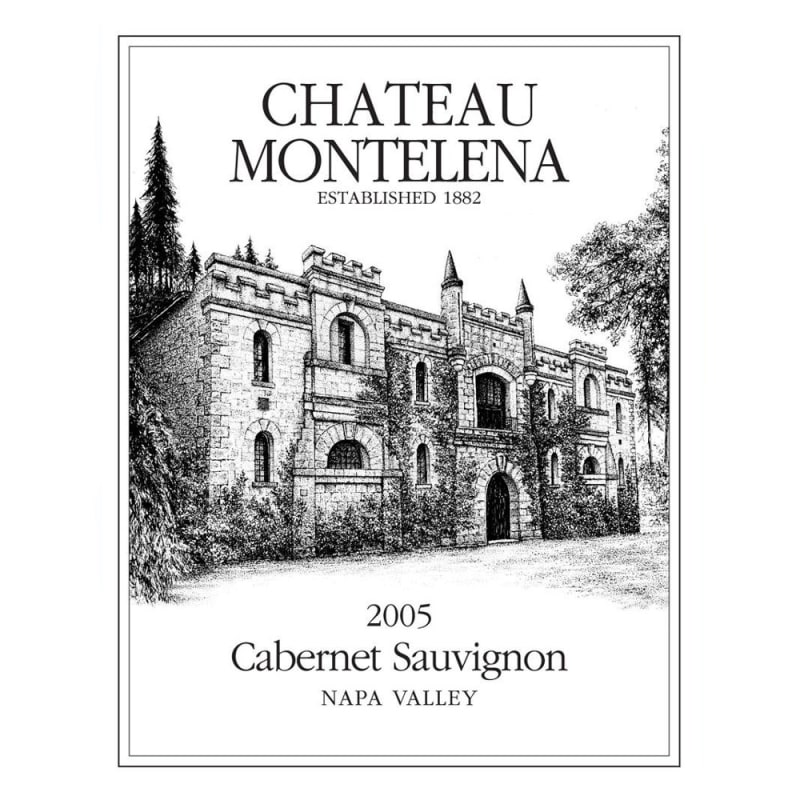Chateau Montelena Napa Valley Cabernet Sauvignon 2005 Front Label