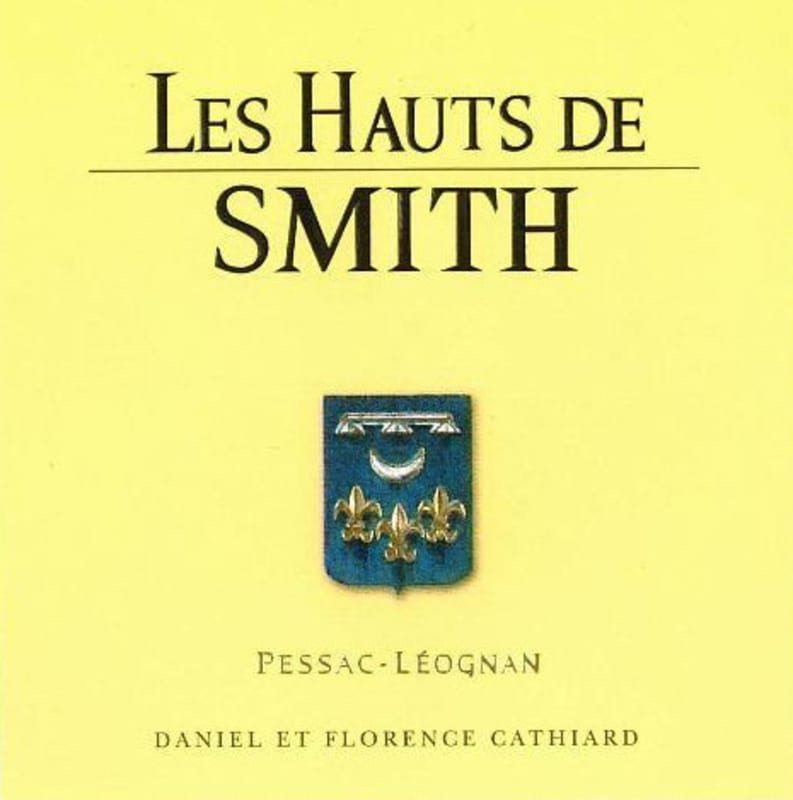 Les Hauts de Smith Blanc 2014 Front Label
