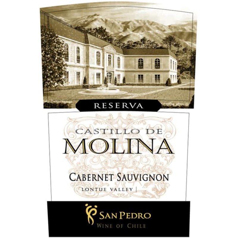 Vina San Pedro Castillo de Molina Cabernet Sauvignon Reserva 2006 Front Label