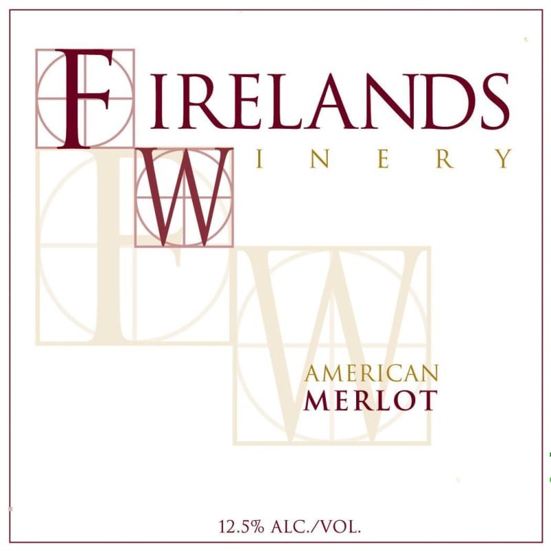 Firelands Merlot 2006 Front Label