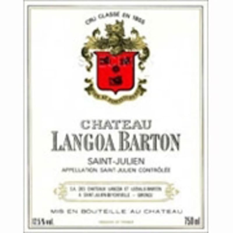 Chateau Langoa Barton 1995 Front Label