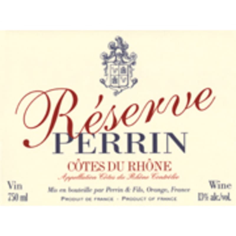 Famille Perrin Reserve Cotes du Rhone Blanc 2007 Front Label