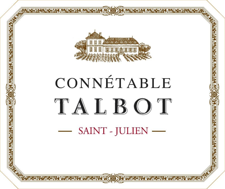 Chateau Talbot Connetable Talbot 2015 Front Label