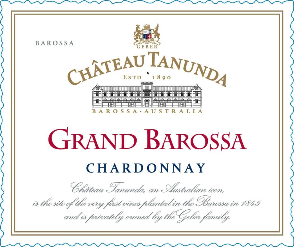 Chateau Tanunda Grand Barossa Chardonnay 2013 Front Label