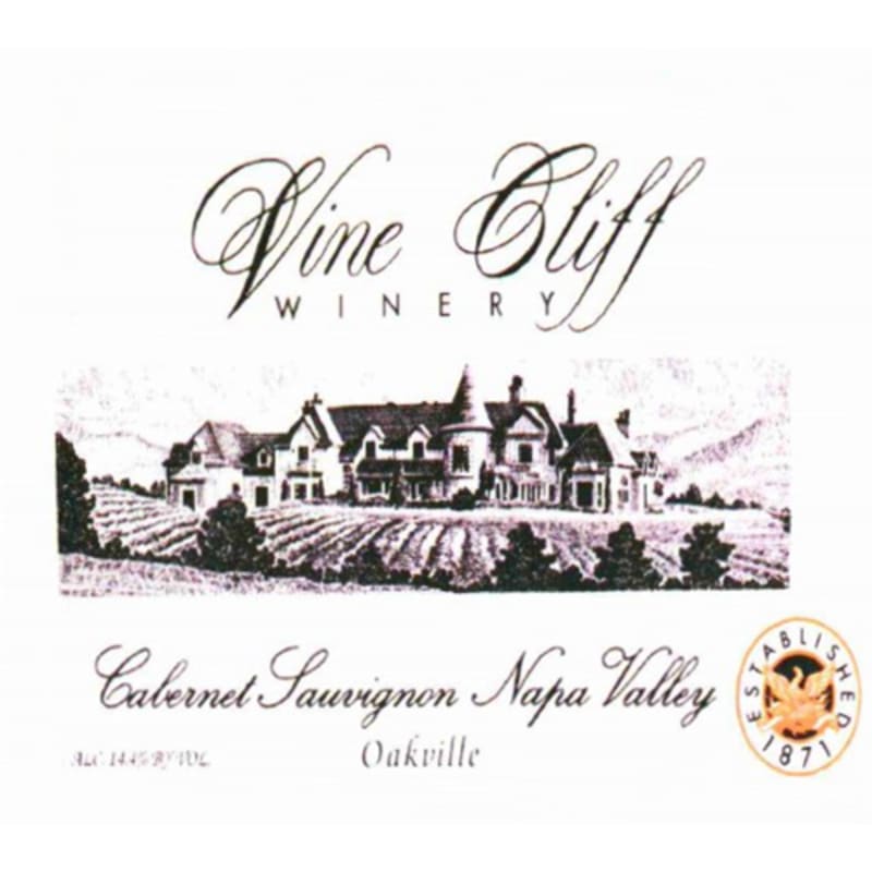 Vine Cliff Oakville Estate Cabernet Sauvignon 2005 Front Label