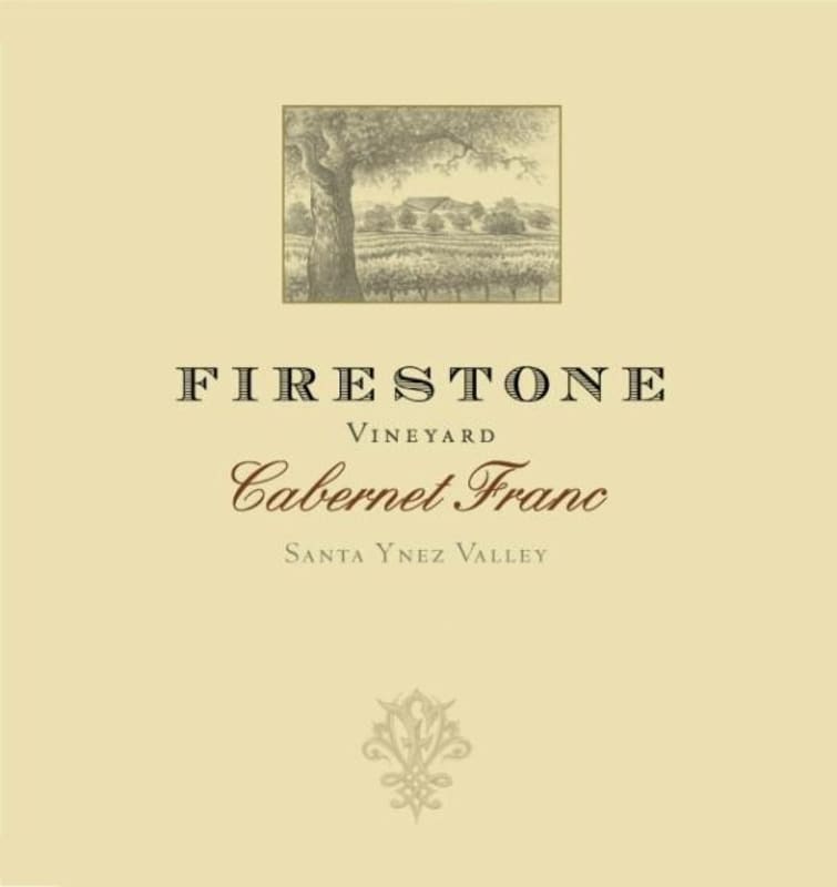 Firestone Cabernet Franc 2010 Front Label