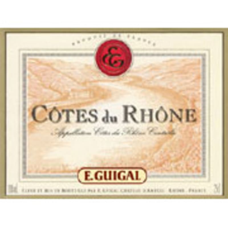 E. Guigal Cotes du Rhone Blanc 2005 Front Label