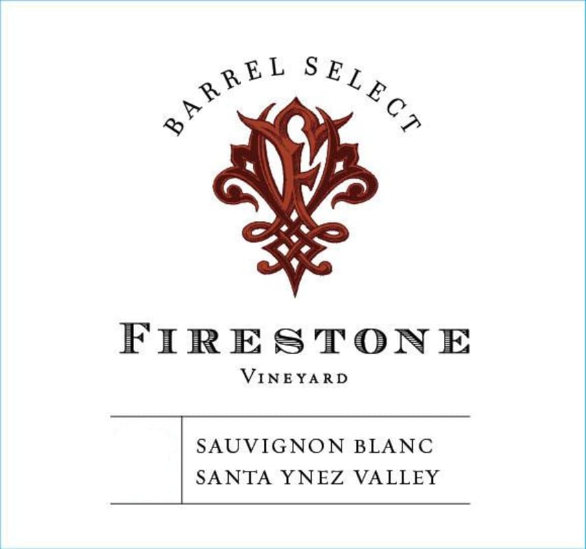 Firestone Barrel Select Sauvignon Blanc 2014 Front Label