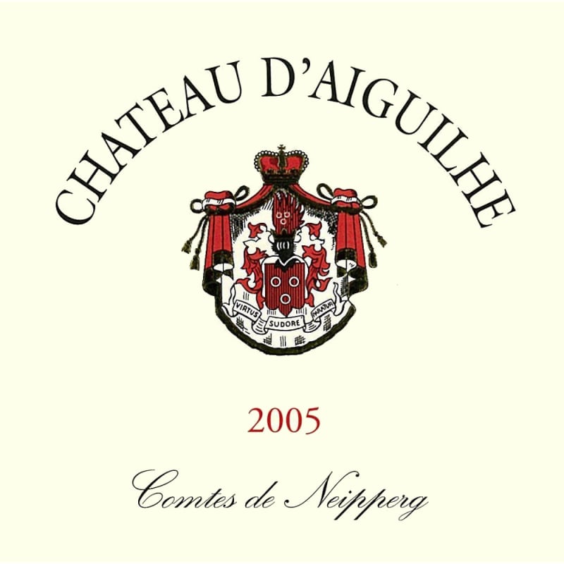 Chateau d'Aiguilhe 2005 Front Label