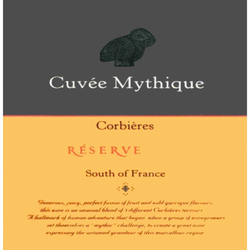 Cuvee Mythique Reserve 2005 Front Label