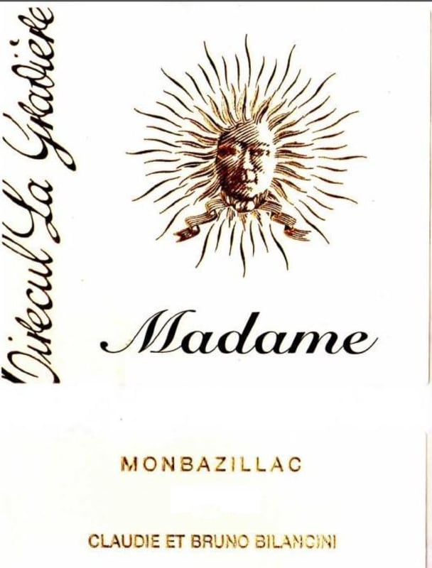Chateau Tirecul La Graviere Monbazillac 2003 Front Label