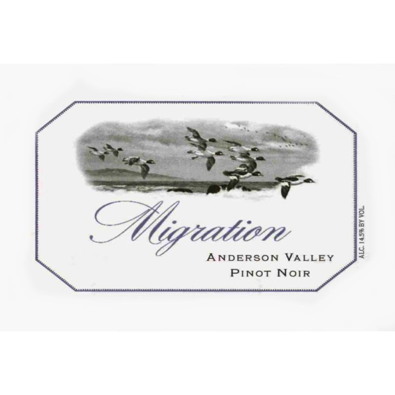 Migration Pinot Noir 2006 Front Label