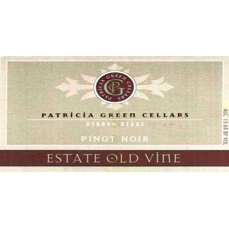 Patricia Green Ribbon Ridge Estate Pinot Noir 2006 Front Label