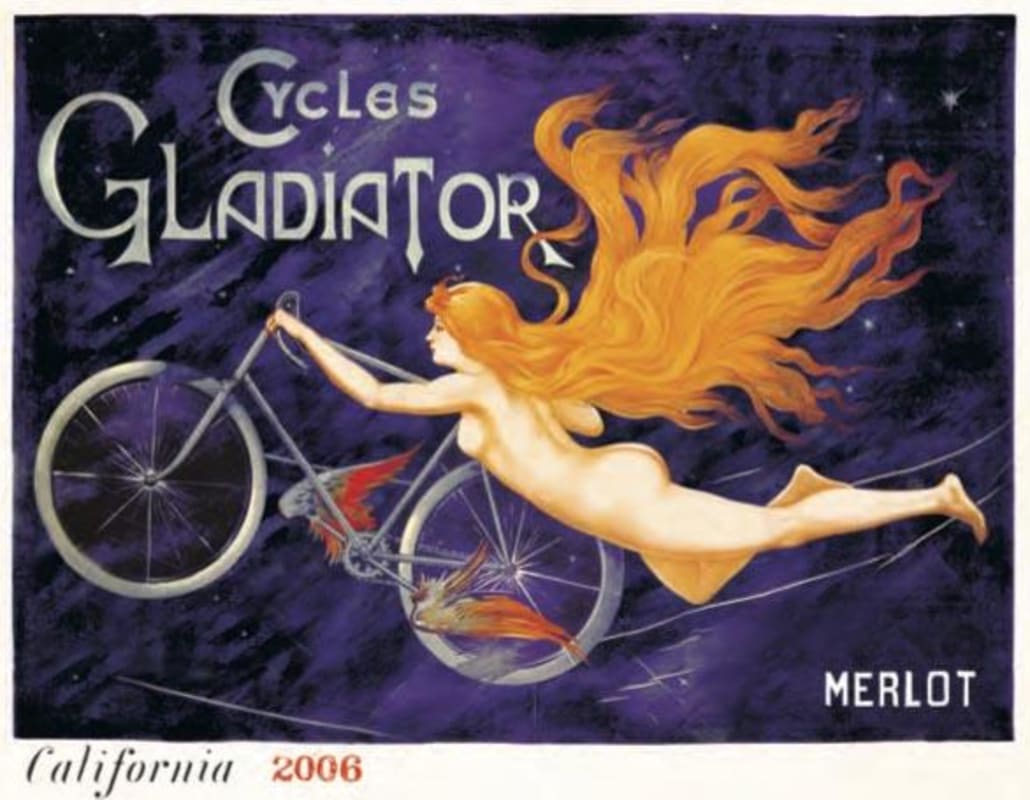 Cycles Gladiator Merlot 2006 Front Label