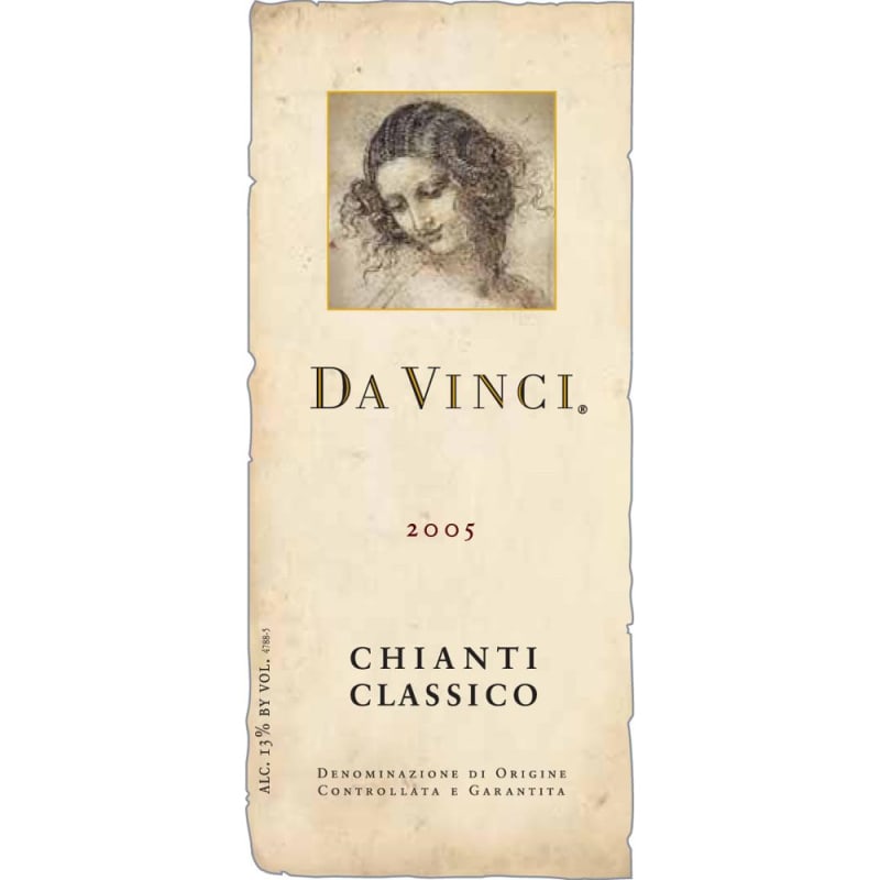 Da Vinci Chianti Classico 2005 Front Label
