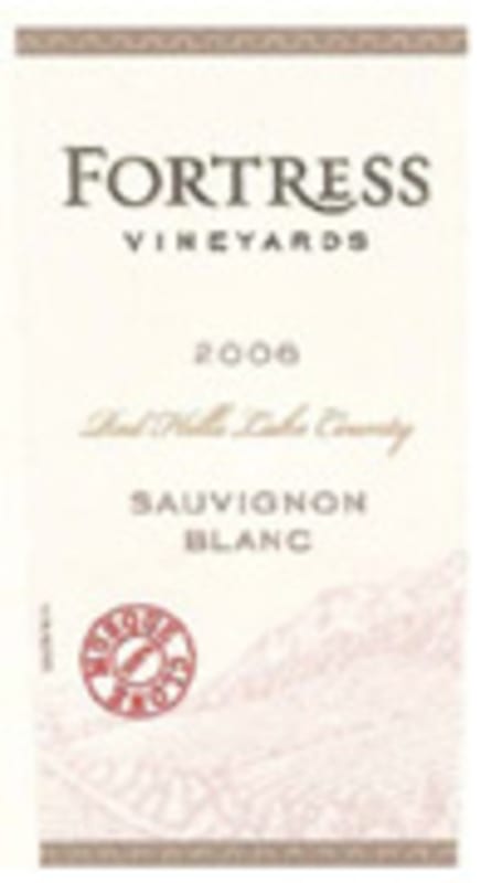 Fortress Vineyards Sauvignon Blanc 2006 Front Label