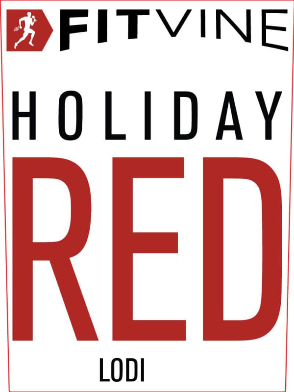 FitVine Holiday Red 2016 Front Label