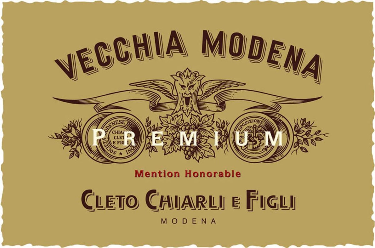 Cleto Chiarli Lambrusco di Sorbara Vecchia Modena 2012 Front Label