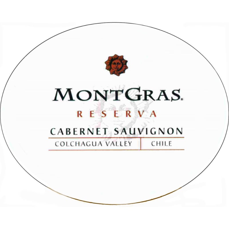 MontGras Reserva Cabernet Sauvignon 2007 Front Label