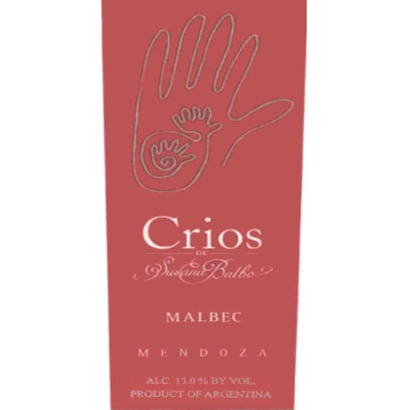 Crios de Susana Balbo Malbec 2007 Front Label