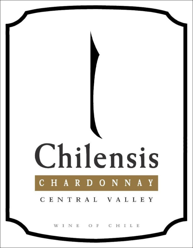 Chilensis Chardonnay 2012 Front Label
