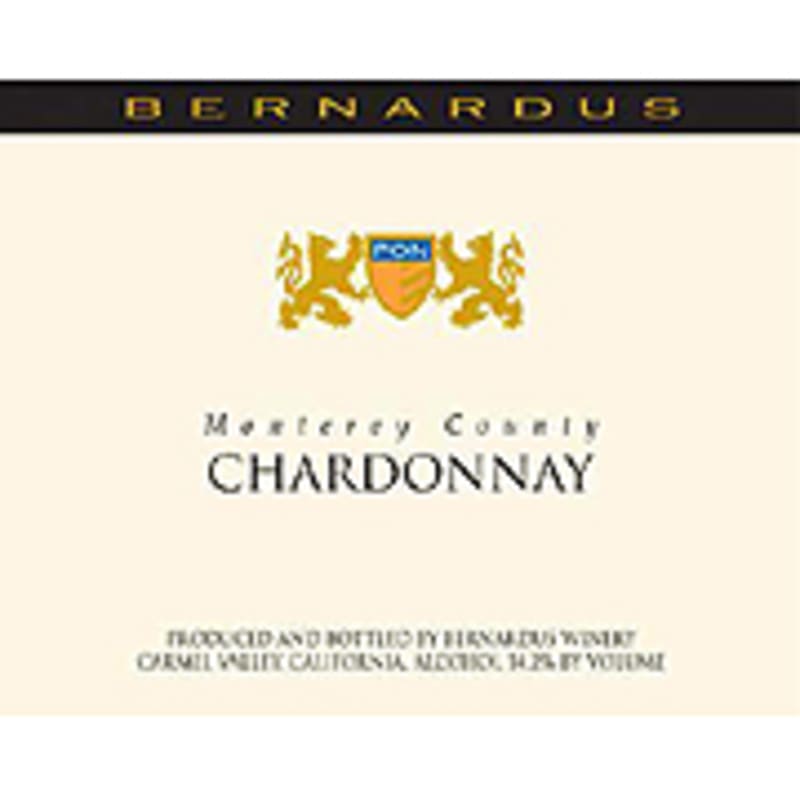 Bernardus Monterey County Chardonnay 2006 Front Label