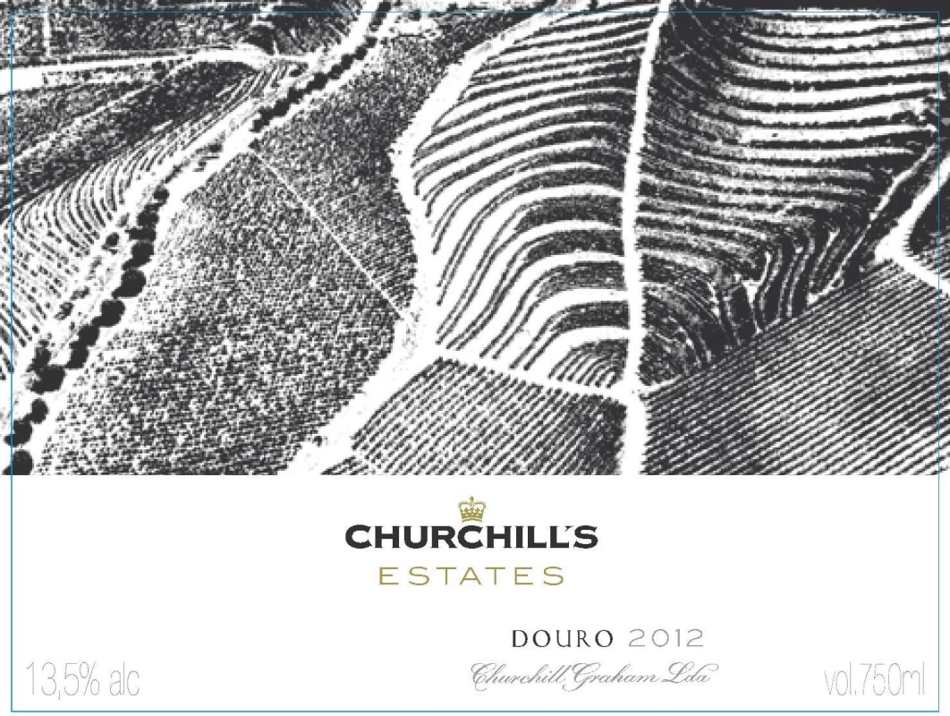 Churchill's Estates Tinto 2012 Front Label