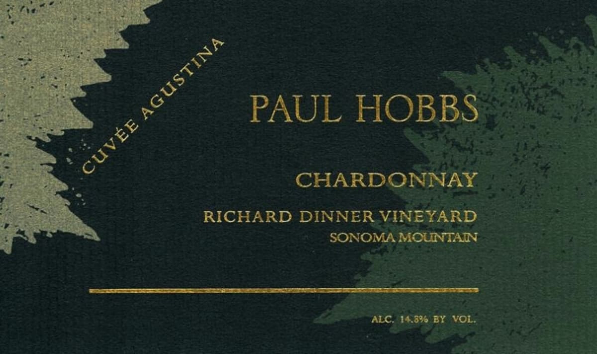 Crossbarn by Paul Hobbs Cuvee Agustina Chardonnay 2007 Front Label
