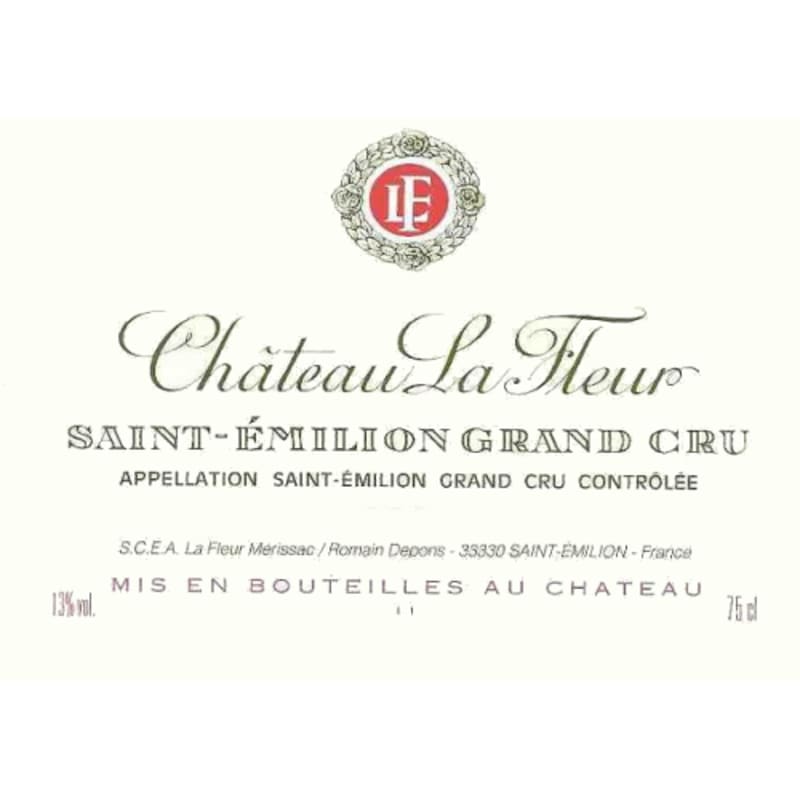 Chateau La Fleur 2005 Front Label