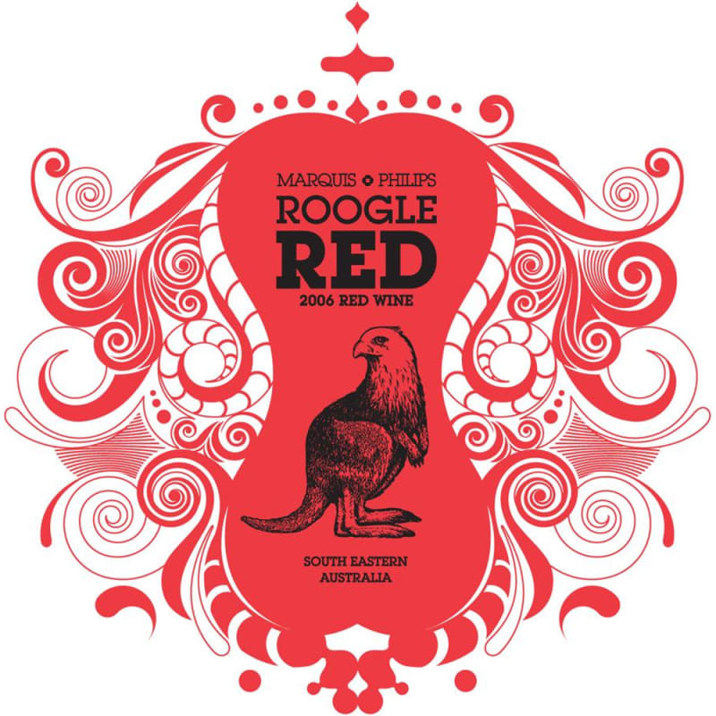 Marquis Philips Roogle Red 2006 Front Label