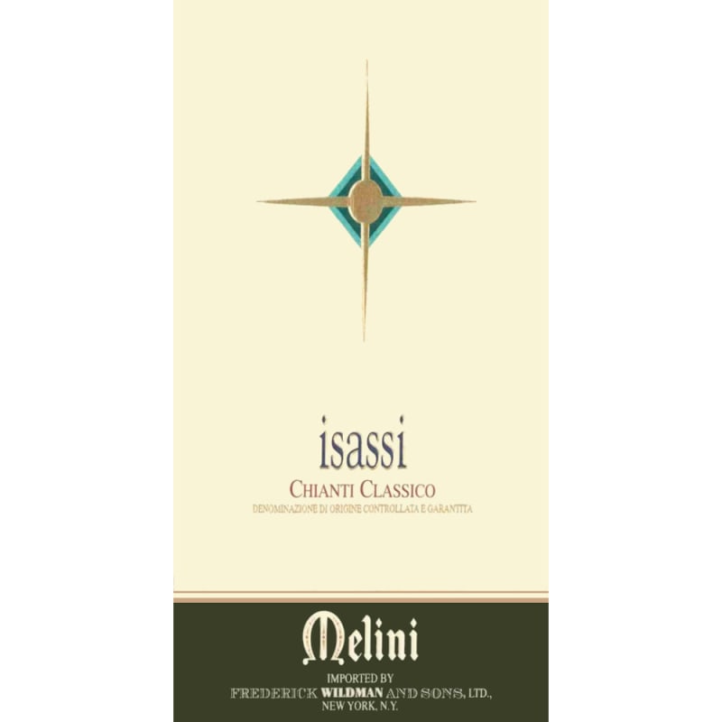 Fattorie Melini Chianti Classico Isassi 2006 Front Label