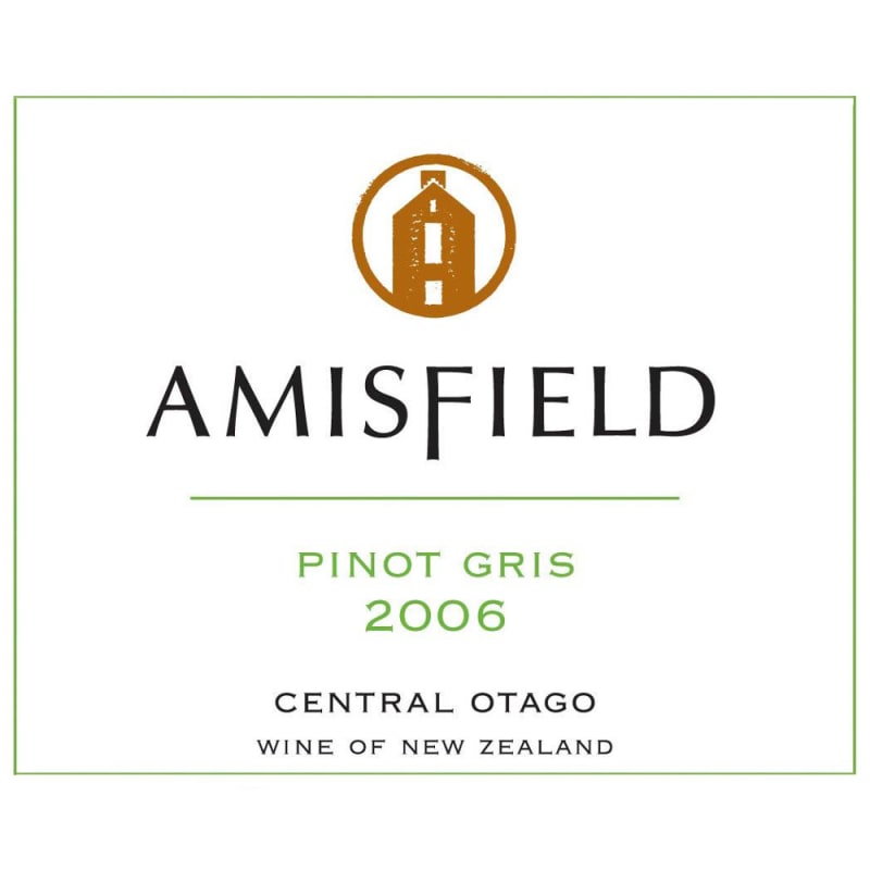 Amisfield Pinot Gris 2006 Front Label