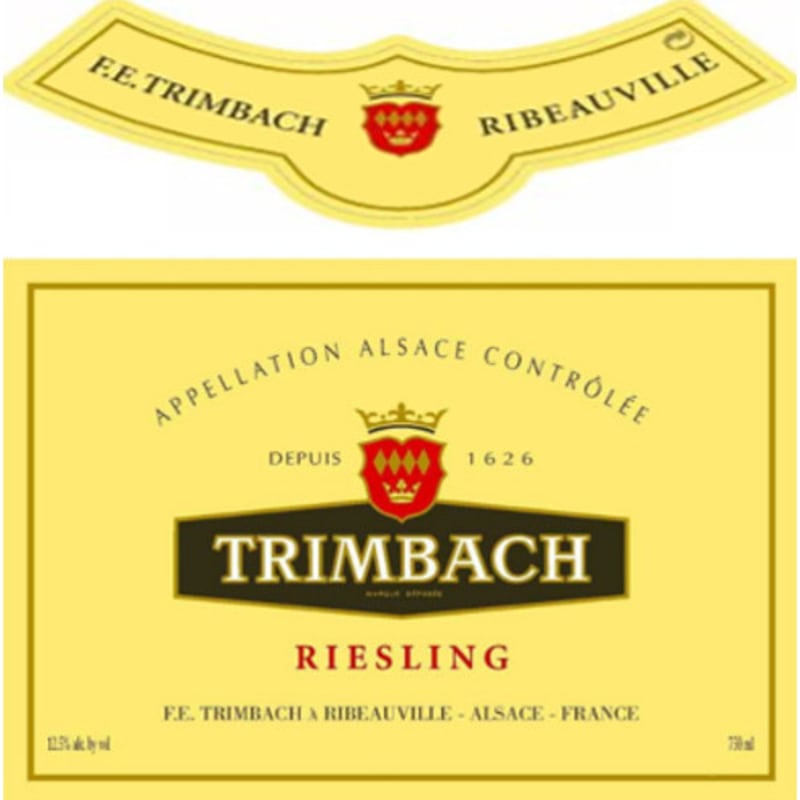 Maison Trimbach Riesling 2006 Front Label