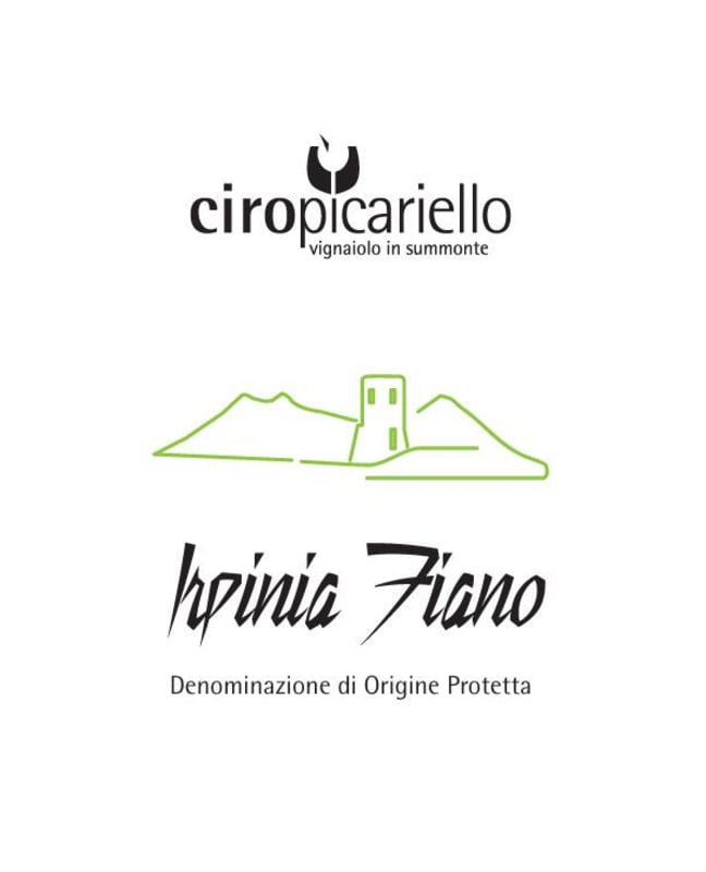 Ciro Picariello Irpinia Fiano 2013 Front Label