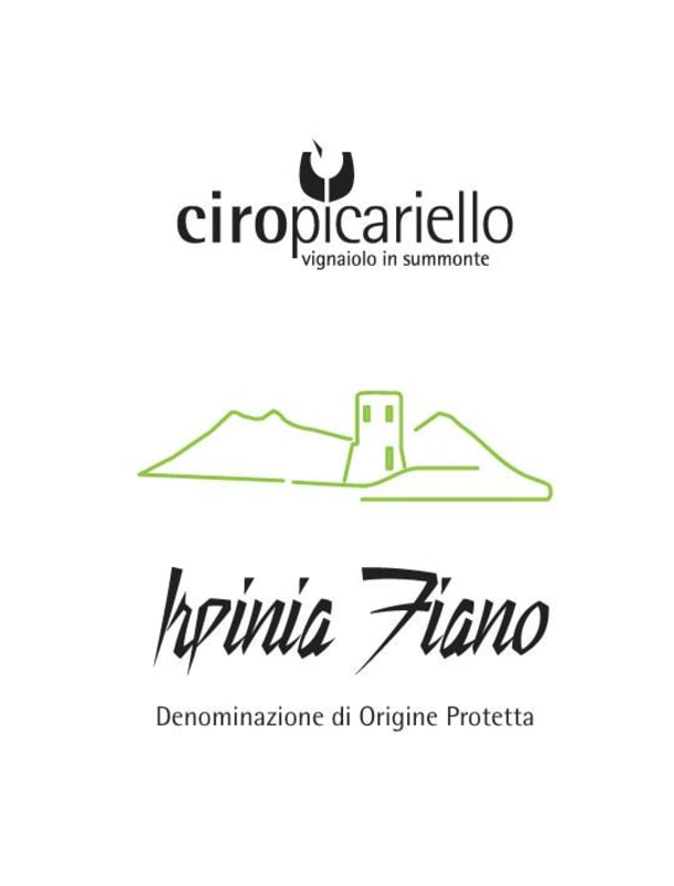 Ciro Picariello Irpinia Fiano 2014 Front Label