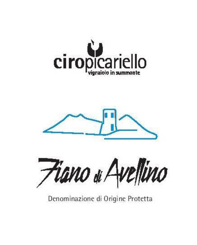 Ciro Picariello Fiano di Avellino 2012 Front Label